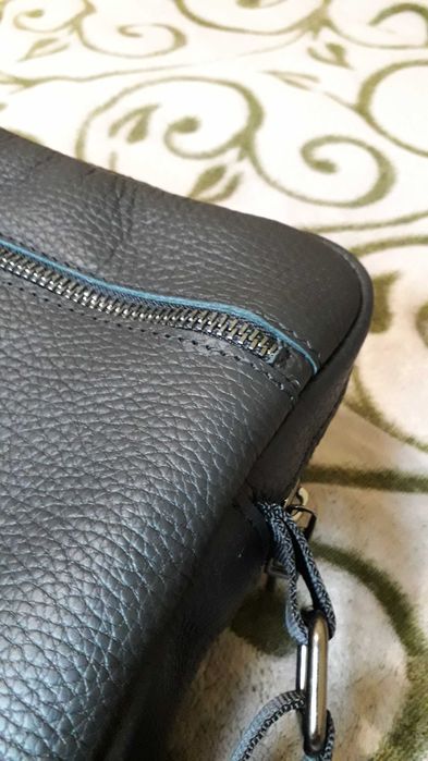 Шкіряна сумка чоловіча сумка через плече шкіряний клатч барсетка