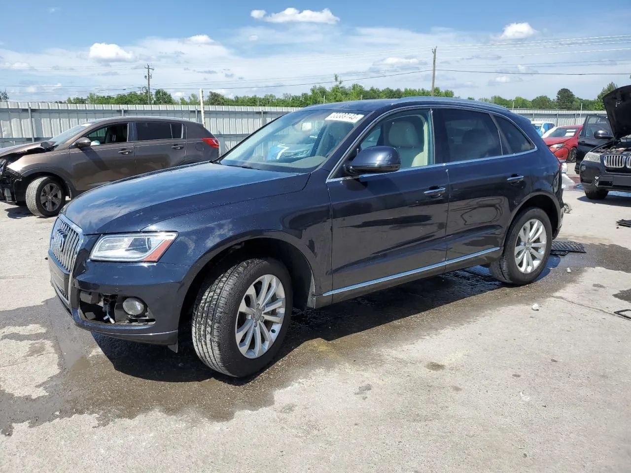 Audi Q5 zadbany serwisowany piękny środek niski przebieg