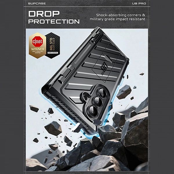 Supcase Unicorn Beetle Pro Galaxy Z Fold 7 Black