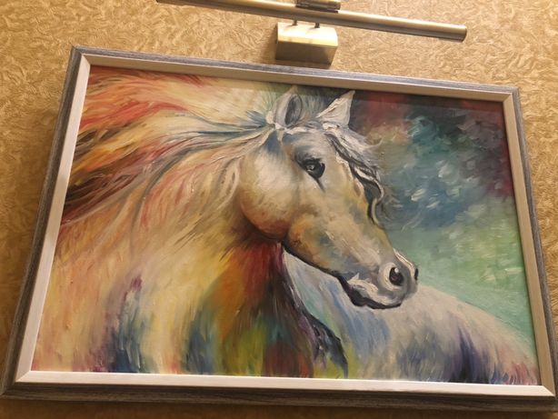 Картина маслом (лошадь)