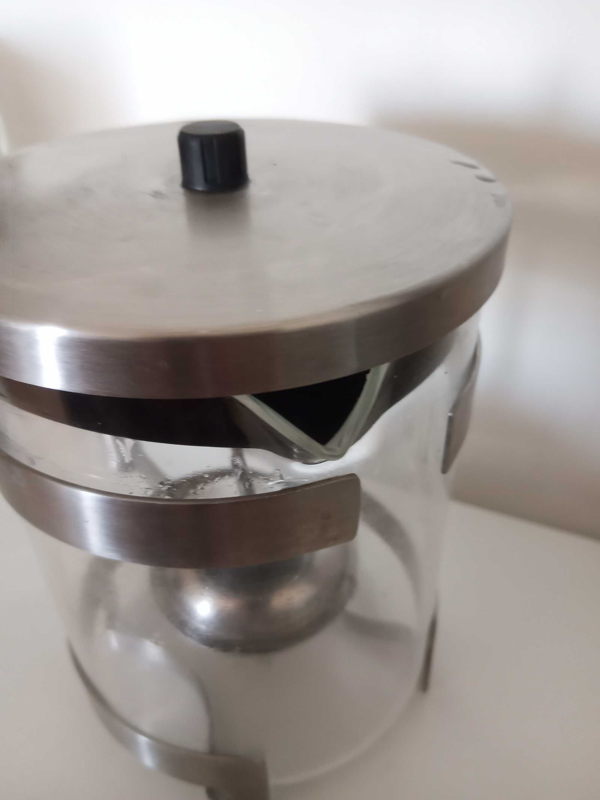 Bule de chá em vidro, infusão marca Chaleira Ernesto