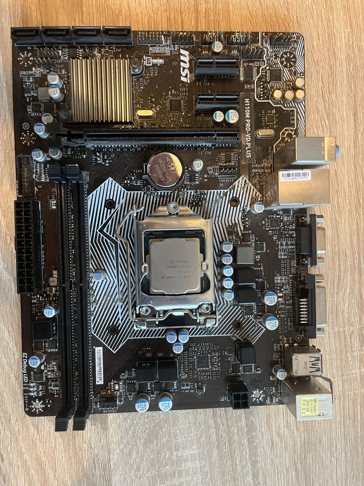 Płyta główna H110M PRO-VD PLUS + Procesor i5-7400