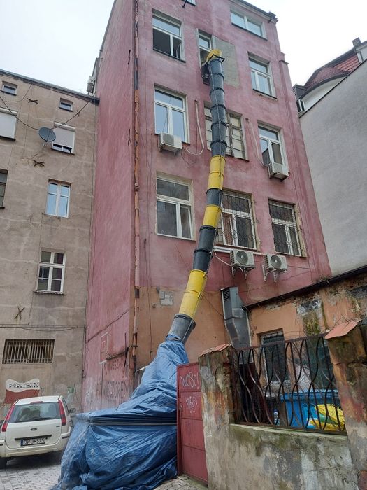 Skuwanie tynków, kafelek, posadzek, wyburzanie ścian, wynoszenie gruzu