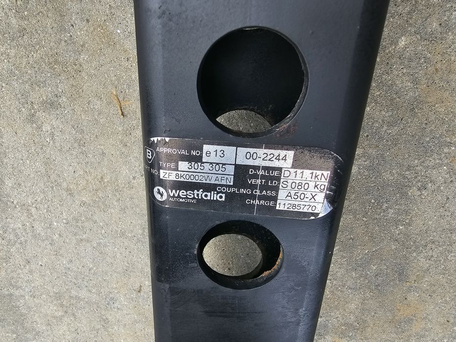 Hak Audi A4 B8 A5 Westfalia moduł Alko Oris