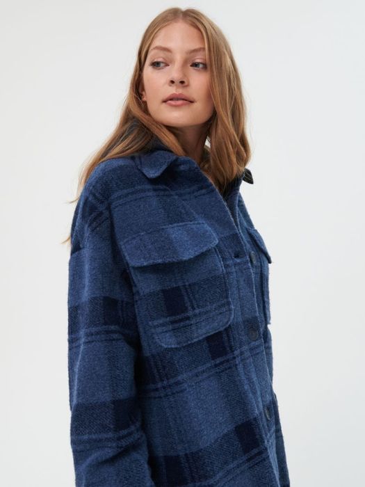 Пальто куртка рубашка сорочка oversize демі нова бренд Sinsay