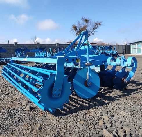 Борона Lemken  Heliodor 8/300 з трубчатим катком. Стан нової.