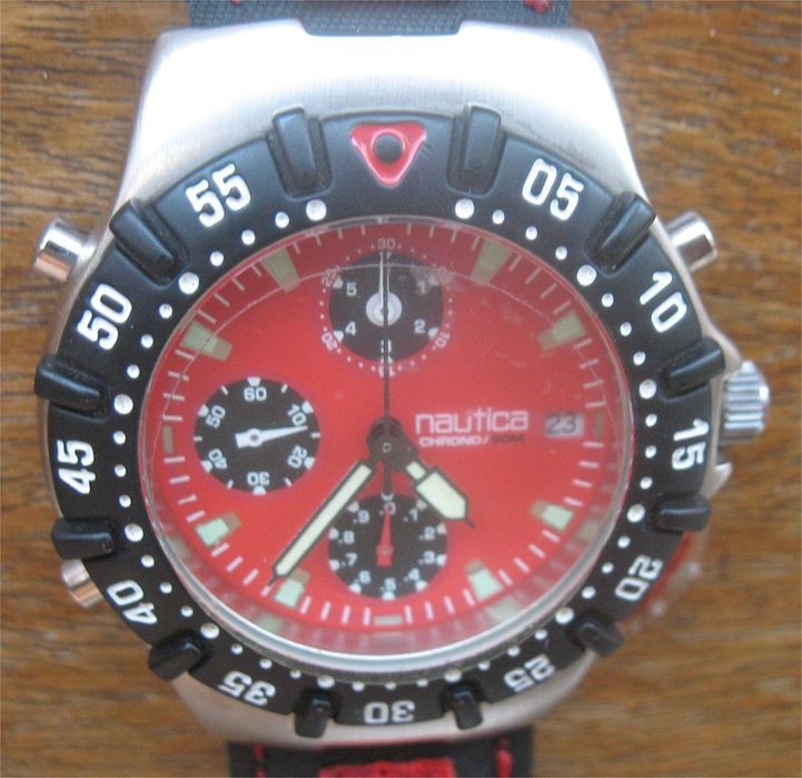 Relógio Nautica - Chrono, 50M (Movimento Epson/Seiko)