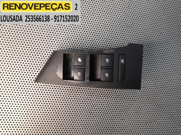 Comando / botão / interruptor vidros frente esquerdo OPEL Astra J Spor