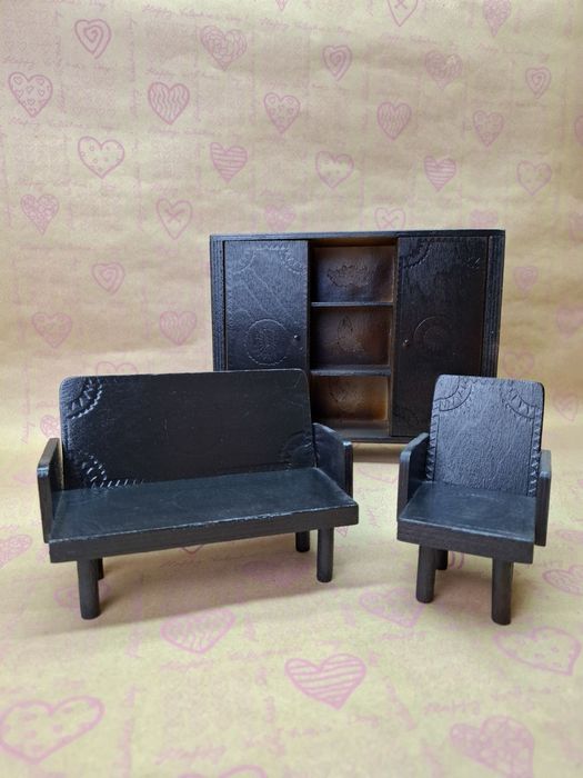 Мебель для кукол миниатюрная мебель из дерева игрушка