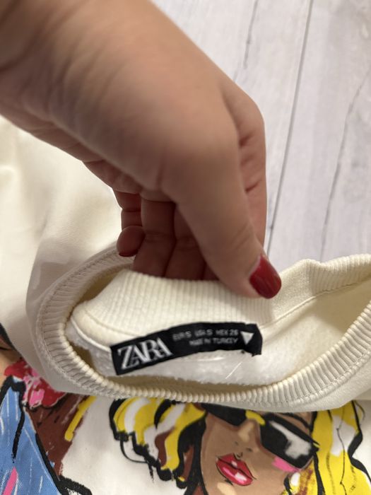 Світшот зара, рошмір с, на флісі