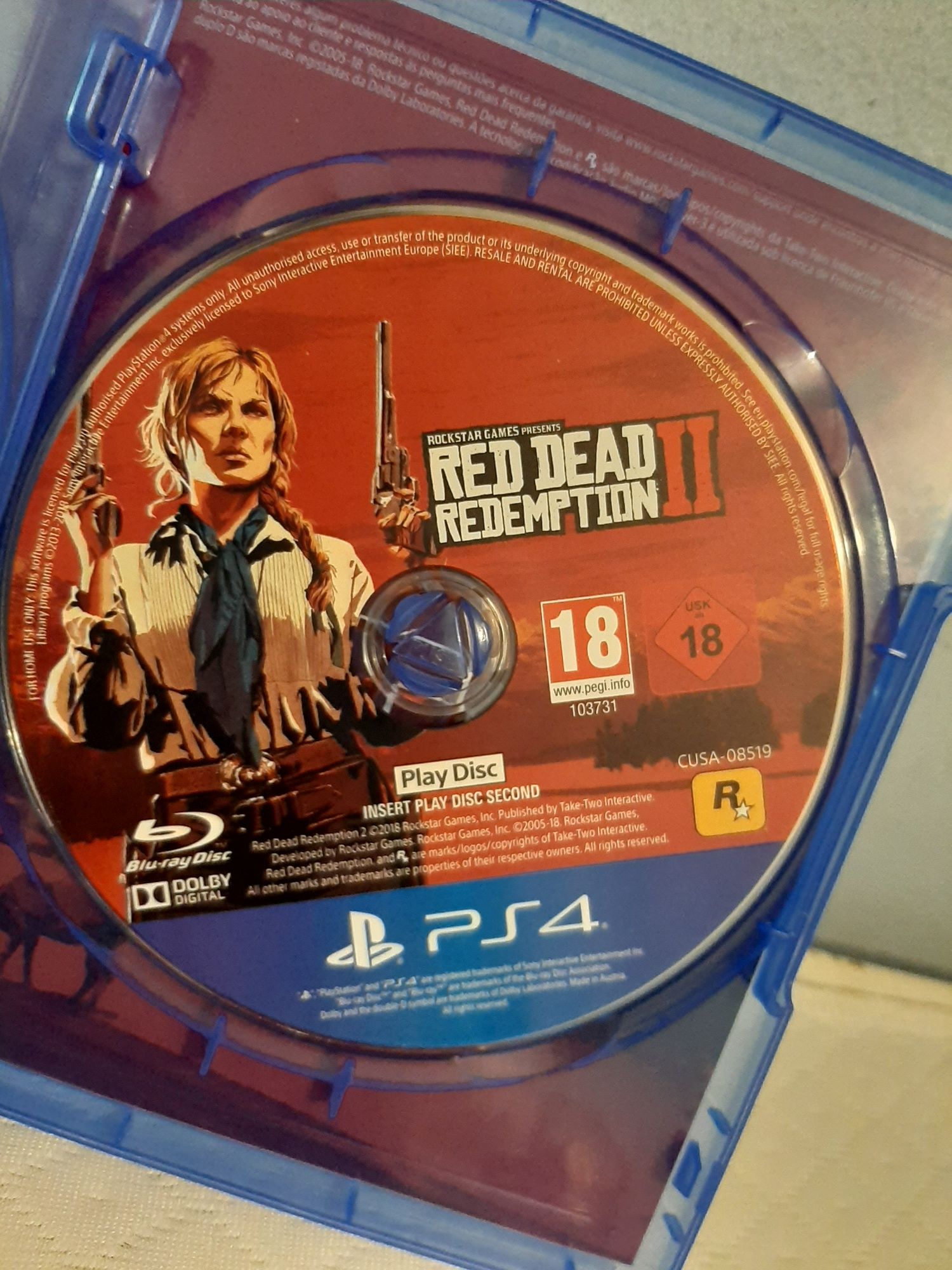 Jogo para PS4- Red Dead REDEMPTION II