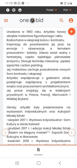 Obraz - akwarela - Chmielewska