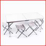 Стол и стулья для пикника Folding Table Белый. Арт. 0504