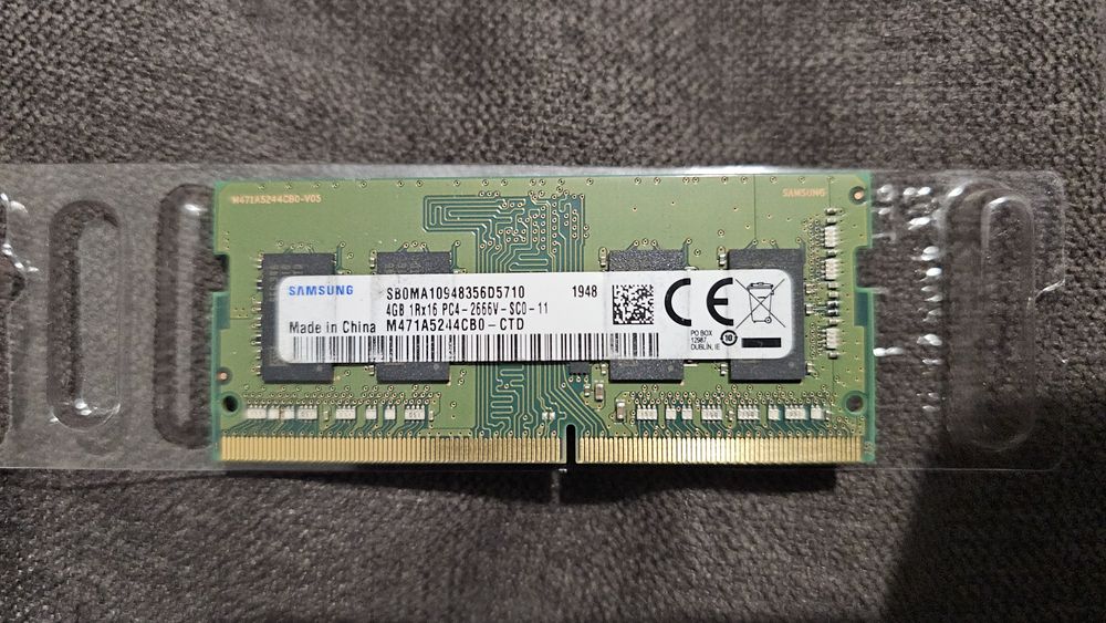 Пам'ять для ноутбука 4Гб DDR4-2666 Samsung sodimm