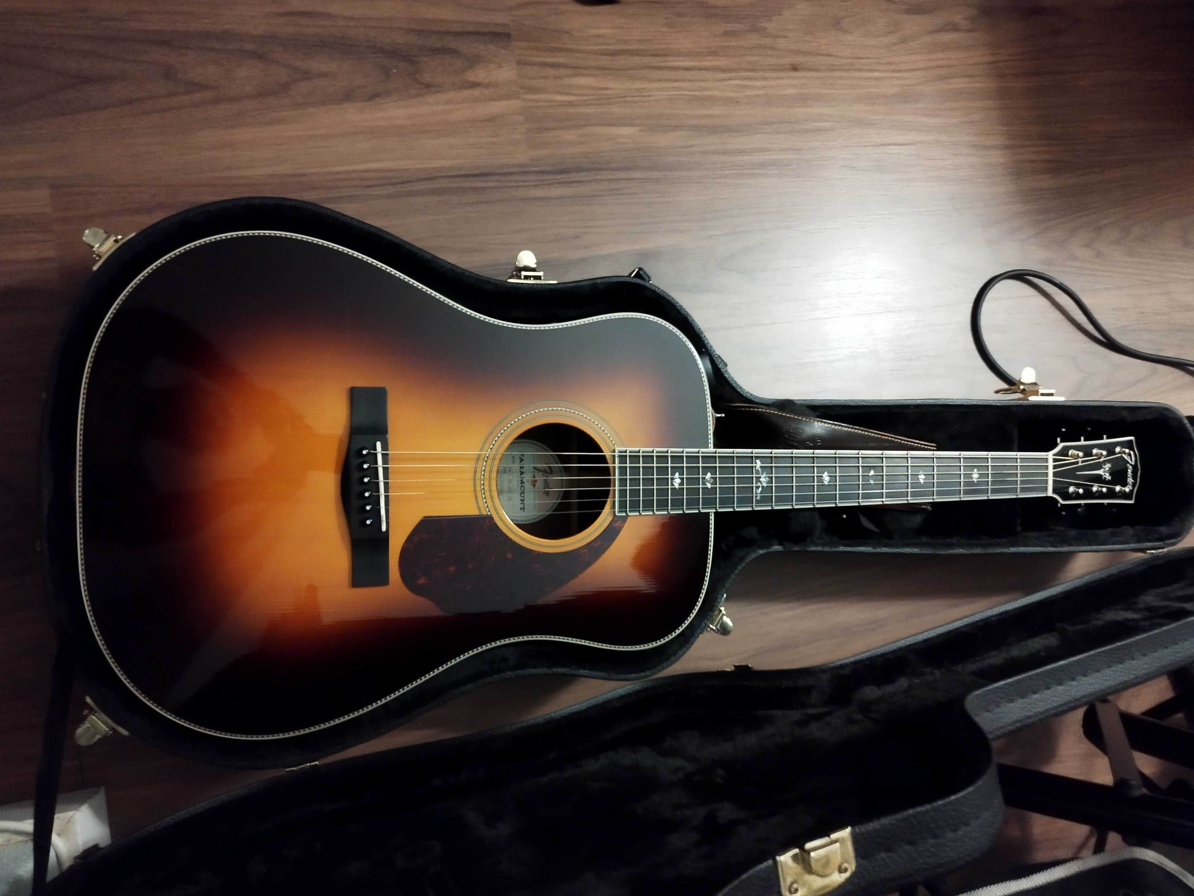 Vendo Guitarra Profissional Fender Paramount PM-1 DELUXE SB