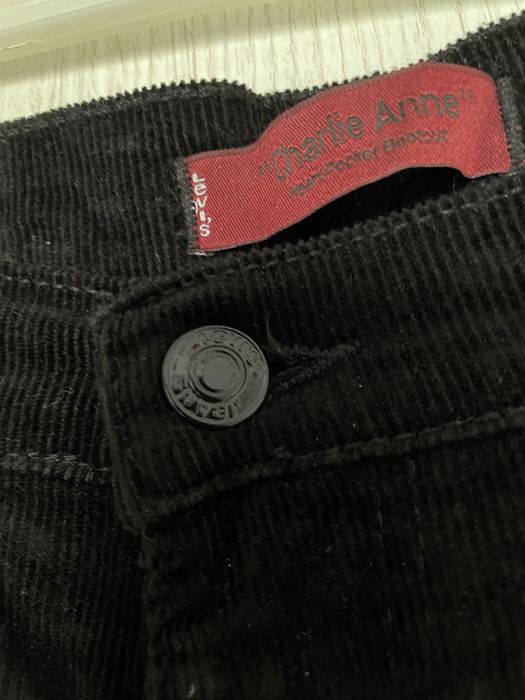 Штани жіночі Levi’s вельветові теплі