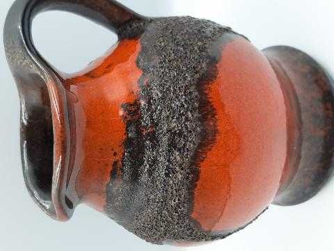 Śliczny kolekcjonerski dzban/wazon niemiecki lava sygnowany.