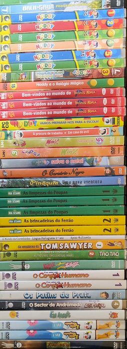 Lote Dvd Infantil 1 - Ver lista Abaixo - PROMOÇÂO 1 €