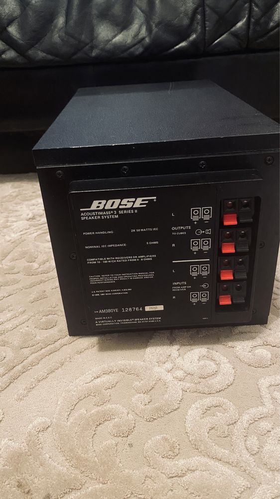Bose Acoustimass System Lifestyle 5 Music Center