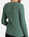 Sweter damski w serek