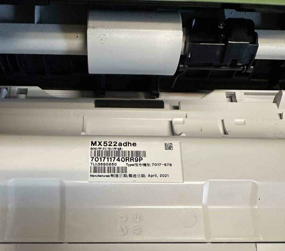 Drukarka Lexmark MX522adhe USB A4 Laserowa