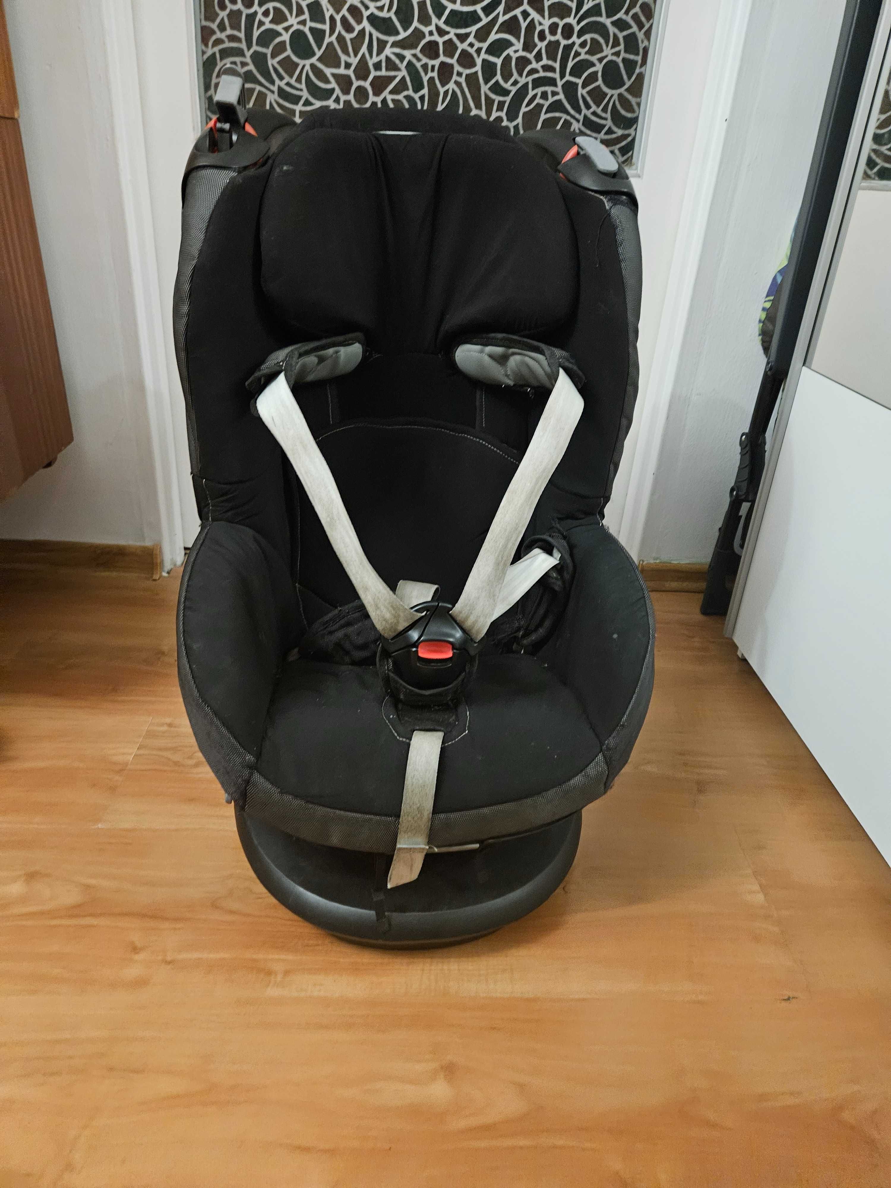 Fotelik Samochodowy Maxi Cosi Tobi 9-18kg Zagłówek Przodem Pas Czarny