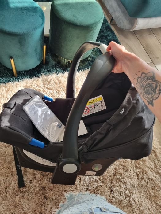 Mothercare zestaw 3 częściowy wózek granatowy  stan bdb