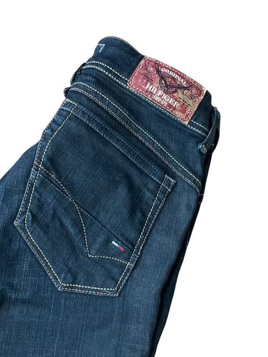 Stylowe dżinsy spodni damskie Tommy Hilfiger Victoria Straight w27 l34