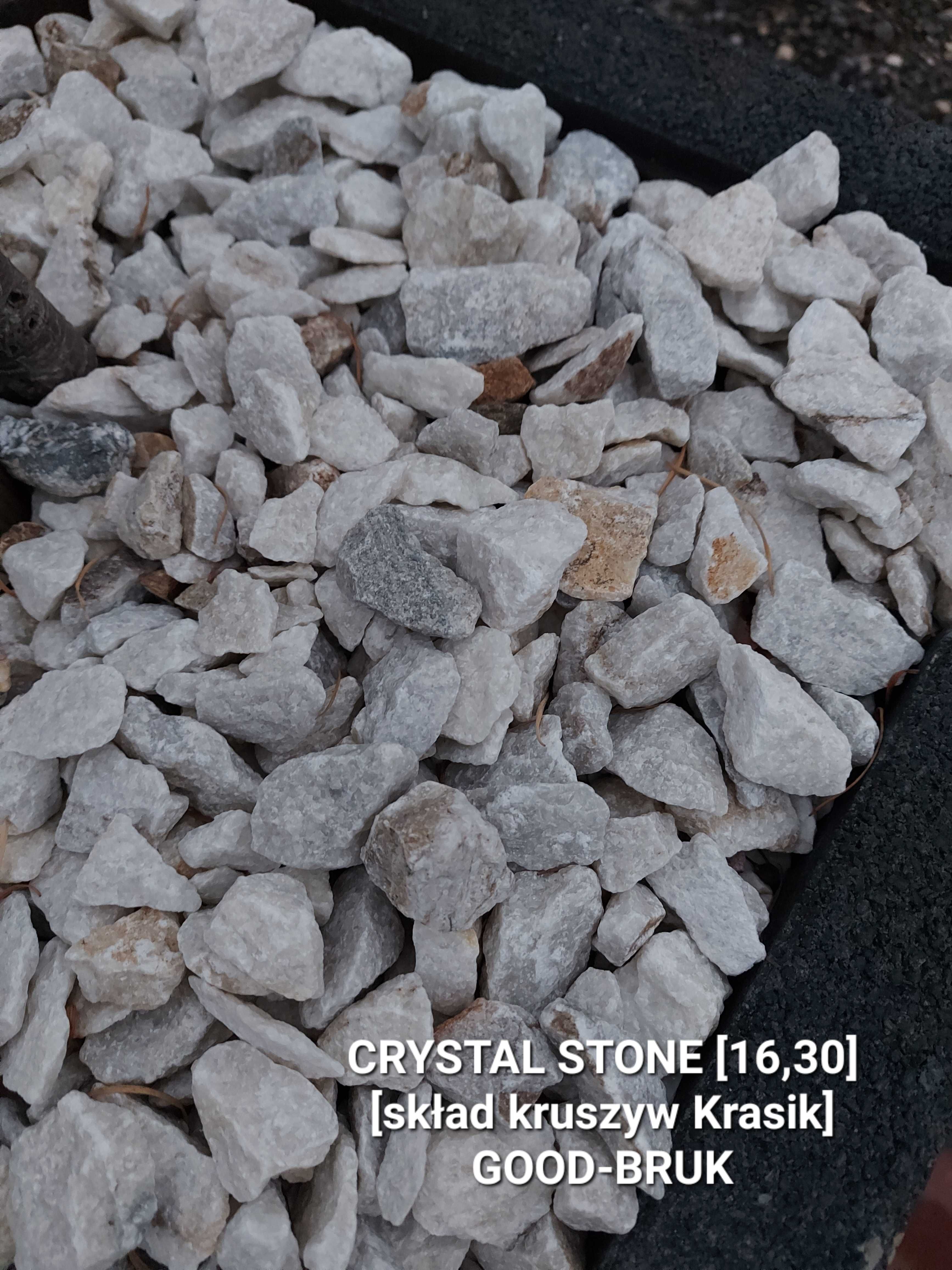 Crystal Stone piekny jasny kamien