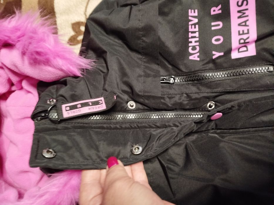 Kurtka zimowa dla dziewczynki Young Idols rozmiar 134/140 Nowa