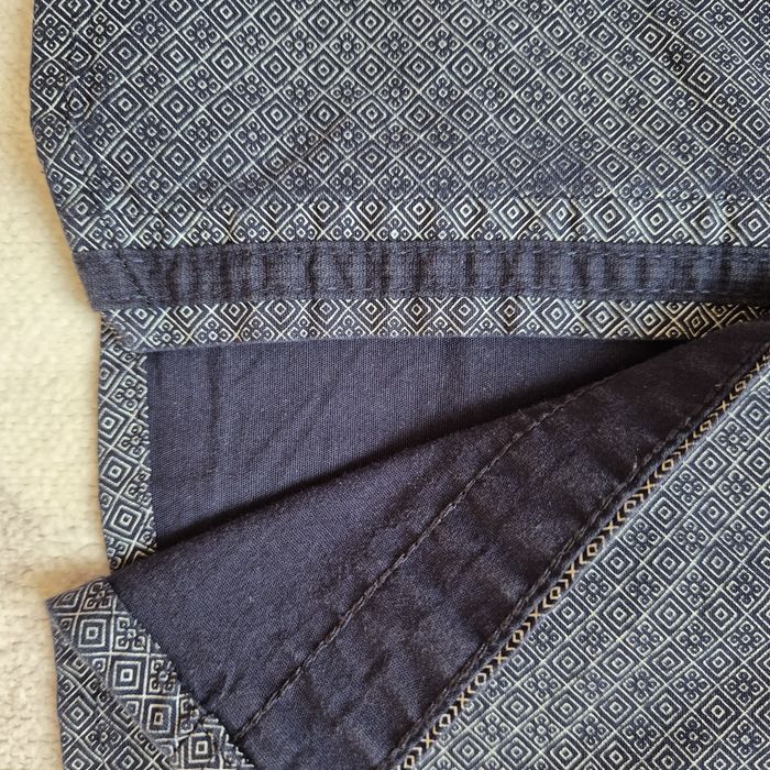 Koszula męska r. M, granatowa, s. Bdb