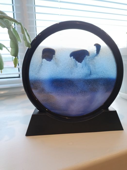 Антистрес, пісочний годинник, декор інтер'єру.