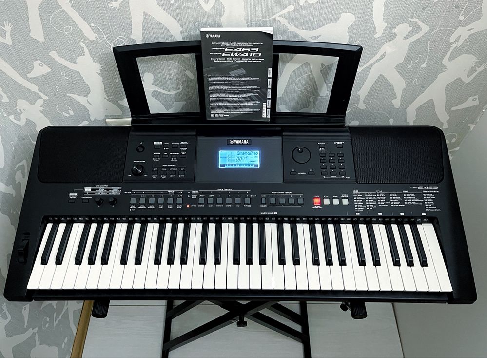 Синтезатор Yamaha E-463!!! Динамічна модель!!!