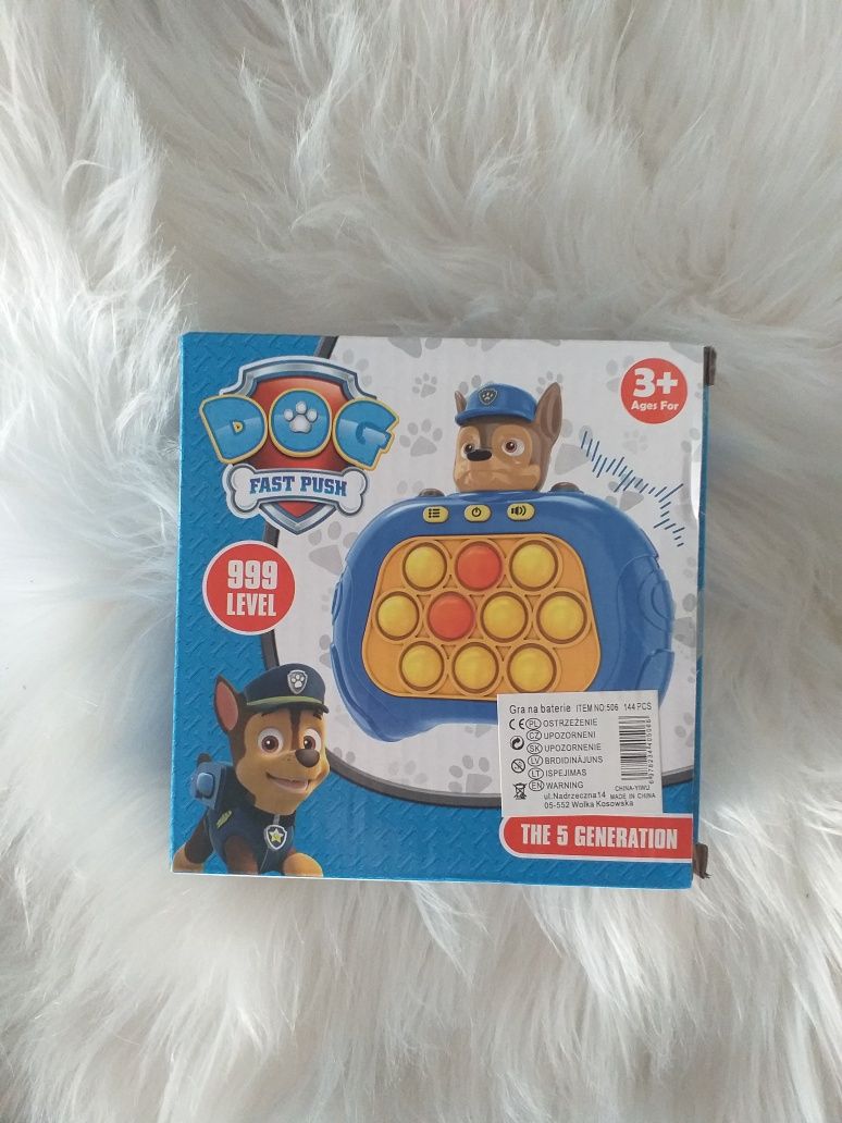 Nowa gra elektroniczna popit psi patrol chase ukladanka puzzle