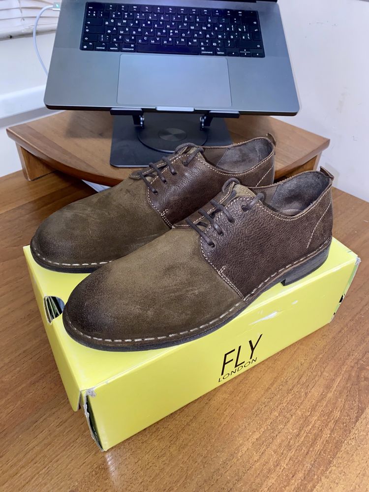 Мужские ботинки - «Fly London» | туфли премиум обувь - р.43-44 | новые