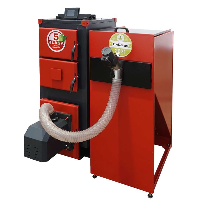Kocioł c.o. na ekogroszek kotły z podajnikiem piece 5 klasy 15 kW