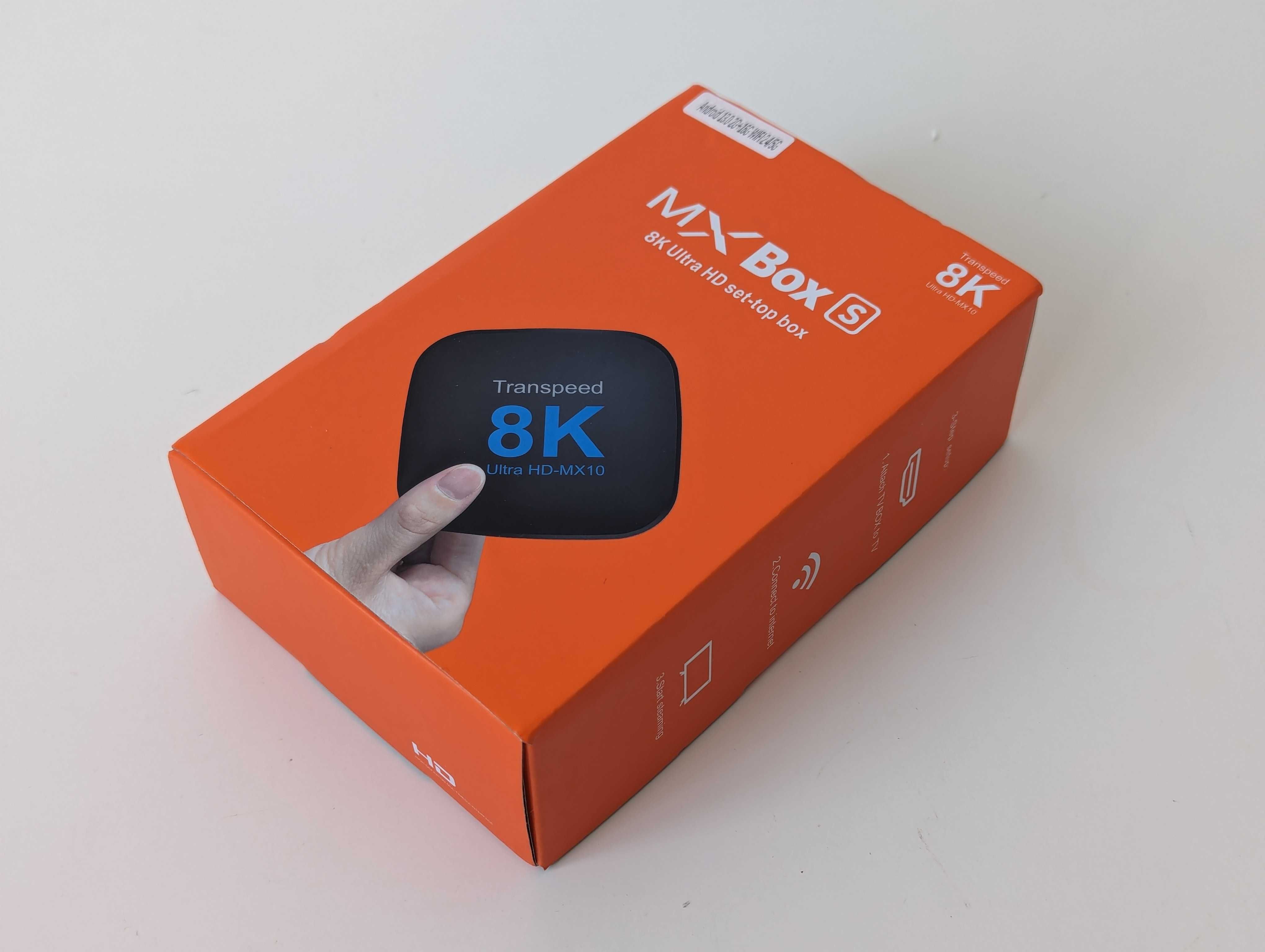 TV Box Android 13 | 8K | WiFi 5 | 2+16G (4+32G) | Transpeed MX