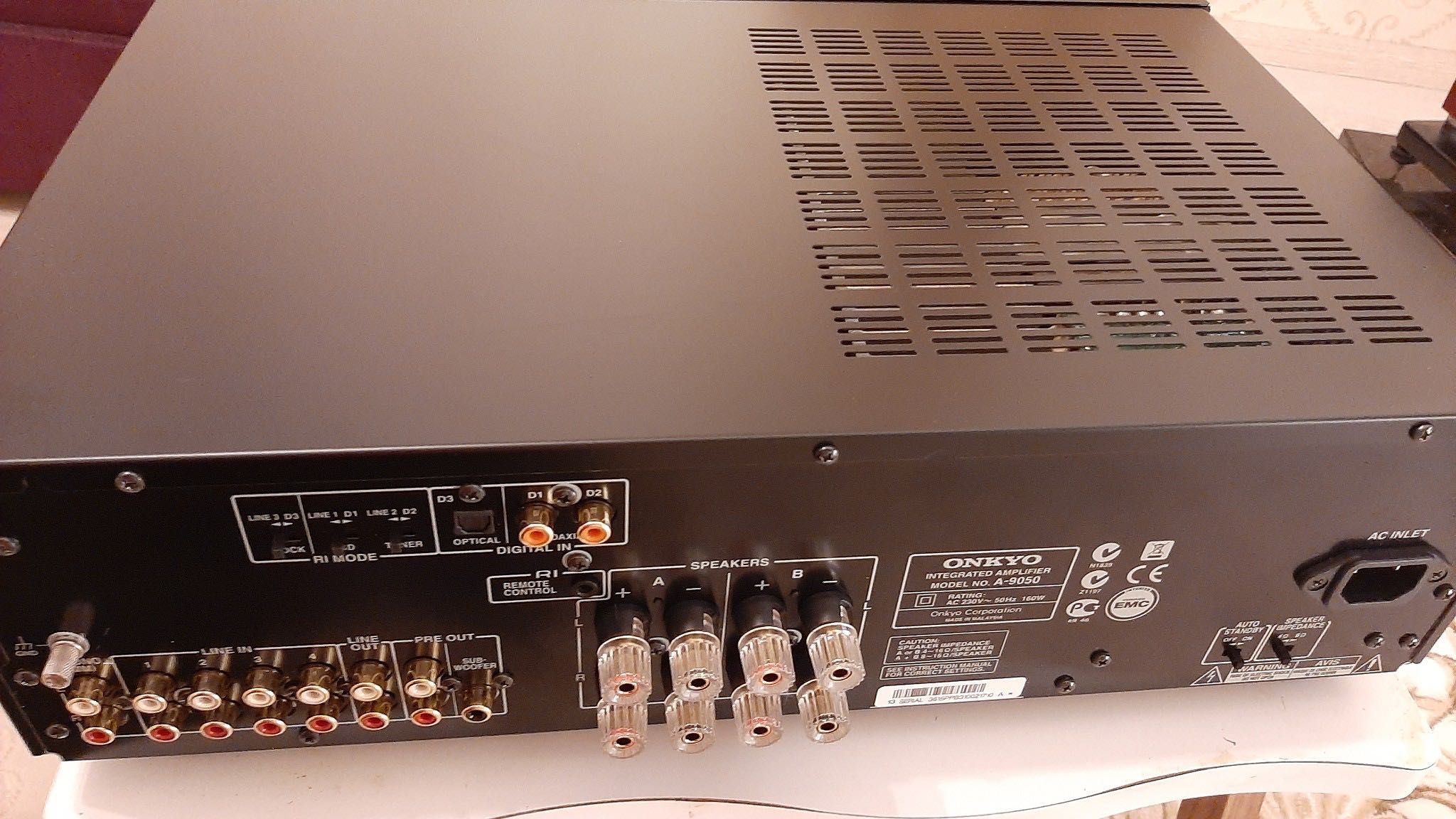 Wzmacniacz Onkyo a-9050 dac phono gramofon ideał