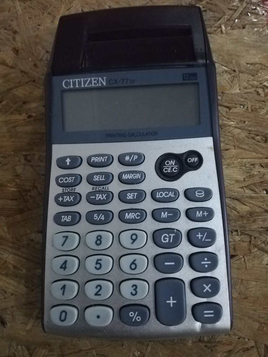 Kalkulator drukujący z drukarką Citizen CX-77IV