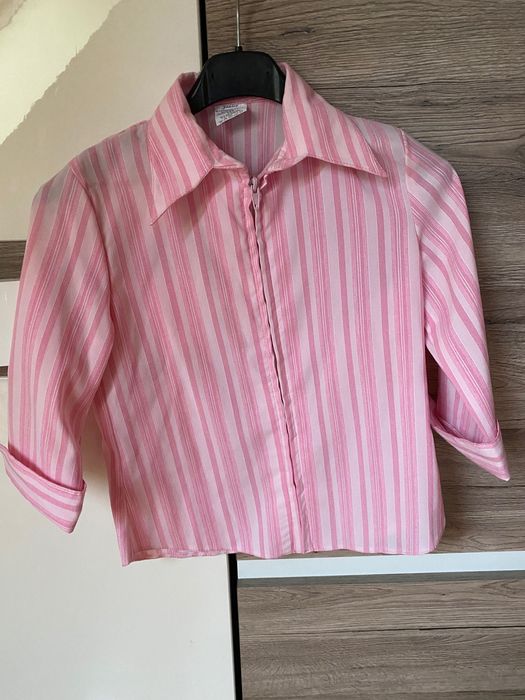 Koszula bluzka różowa dziewczęca
