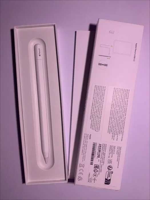Стилус Apple Pencil USB-C для iPad, новий/ невикористаний
