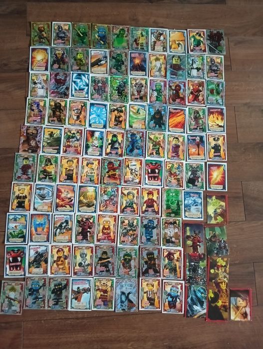 30 kart specjalnych lego ninjago