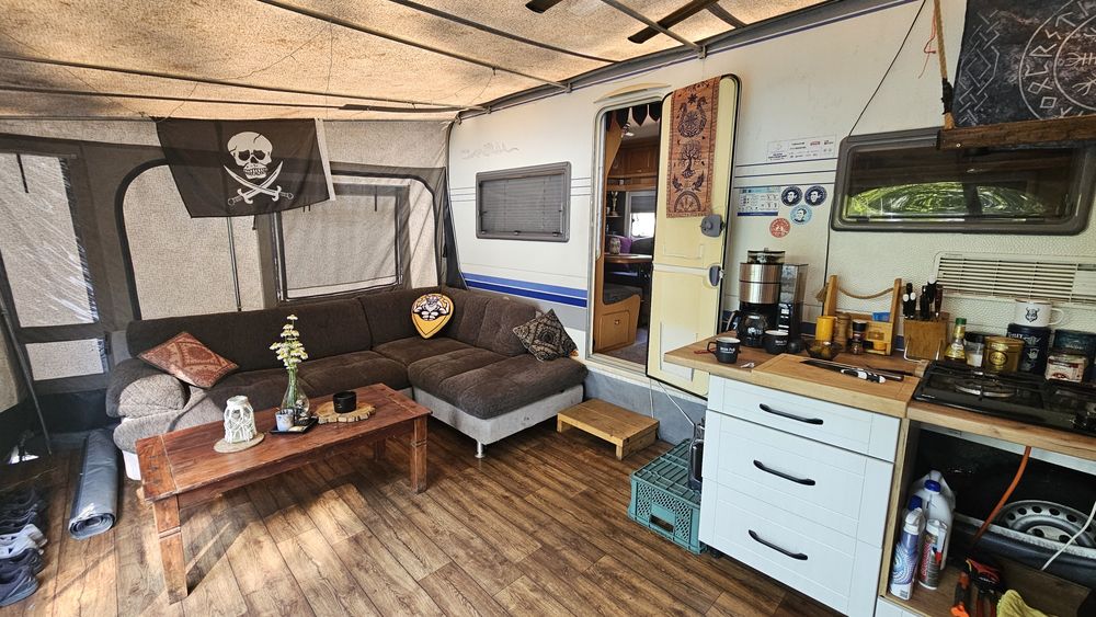 Przyczepa kempingowa – HOBBY Prestige 720, 2005r, zarejestrowana