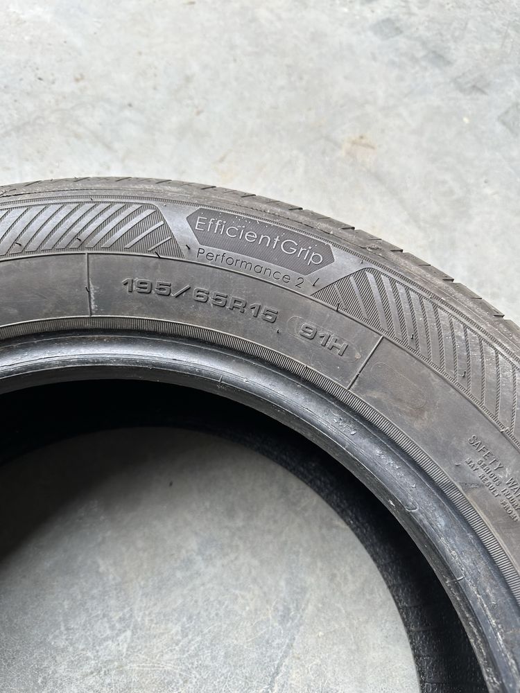4x letnie 195/65R15 GoodYear Efficientgrip Performance 2 7mm 2020
