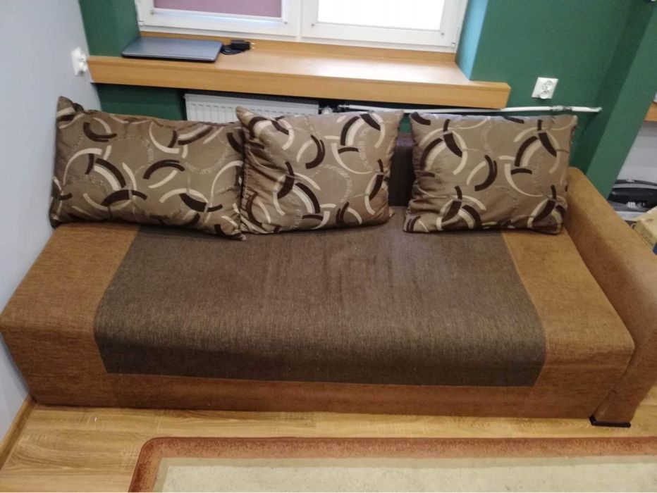 Meble, kanapa, dywan, krzesła