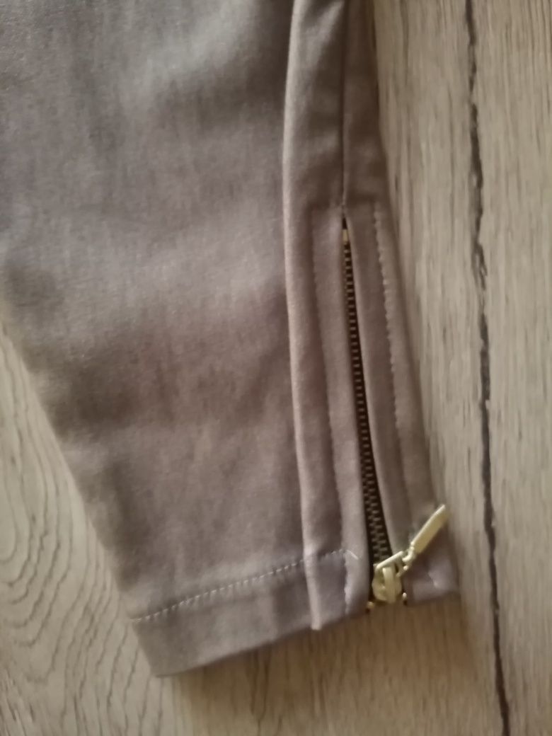 Nowe Spodnie woskowane By Me Mokka r. S/36