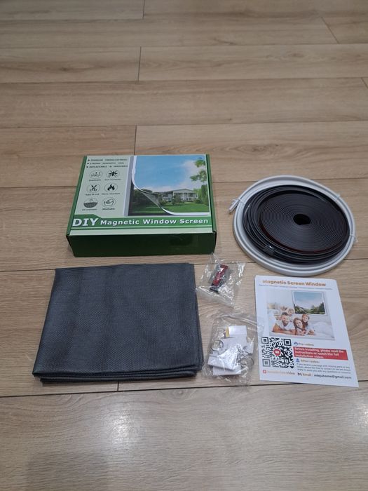 Diker moskitiera mavnetyczna przeciw owadom 85x220 stylowa i elegancka