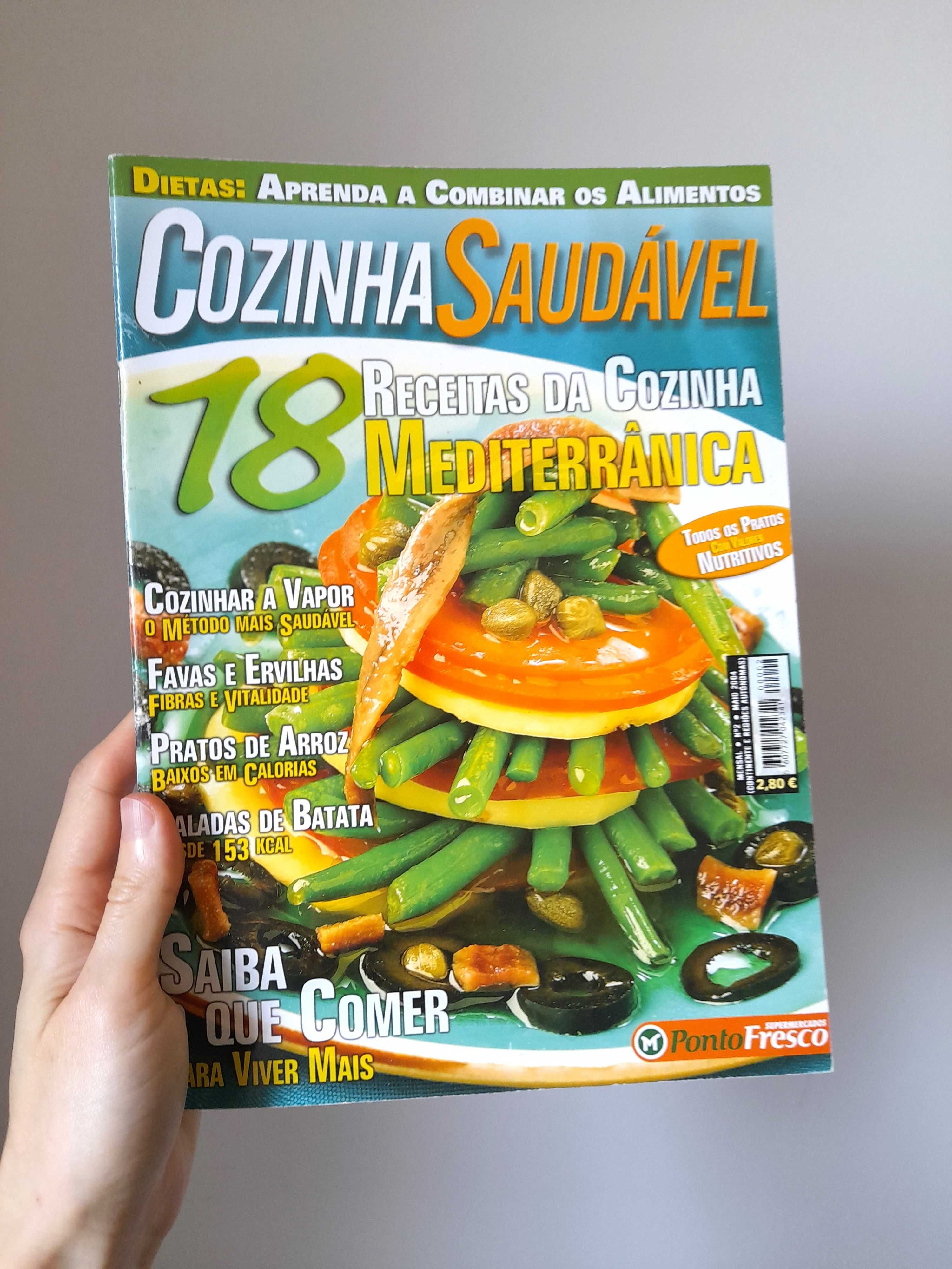 Revista Culinária da coleção Cozinha Saudável Número 2 2004