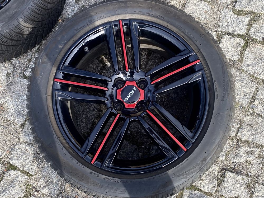 Koła alufelgi 4x108 Opel mokka ds5 berlingo B-max 308 Opony 225/50 r18