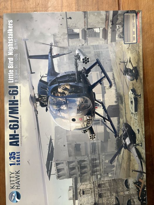 Ah-6 Little Bird Kitty Hawk 1:35 stan sklep kompletny